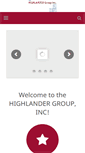 Mobile Screenshot of highlandergroup.net